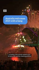Australians have ushered in the new year, with thousands enjoying firework displays in capital cities to ring in 2025. Get the news that matters to you straight from the source. Download the ABC NEWS app: https://ab.co/abcnewsapp. | ABC Sydney