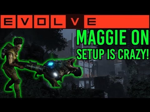 Set up is Crazy on Maggie! Patch 1.7 Evolve Modded Gameplay 2025