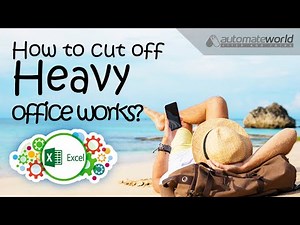 Convert boring daily works in to efficient automated app | Excel web Automation | Automateworld