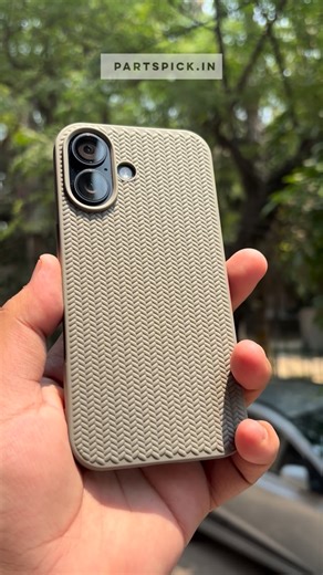 Partspick on Instagram: "Cozy vibes, classic style 🤍✨ This knit-pattern iPhone case wraps your phone in soft aesthetics with a premium feel you’ll love every day 🤌📱 #KnitCase #AestheticCases #iPhoneStyle #MinimalVibes #CozyAesthetic #CaseAddict #Maniaq #DailyEssentials #PhoneCaseLove #trendyaccessories"