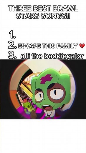 TOP THRER best brawl stars songs #brawlstars #brawlin #lou #4 #loui #cookierun #brawltheory #loui