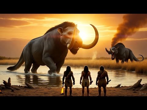 Life 6.7 Million Years Ago | Lake-Edge Foraging Among Giants of the Miocene