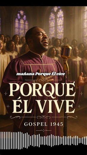 Porque Él vive, no temo al mañana 🙏