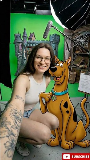 A selfie with the Scooby-Doo, Where Are You! cast backstage #scoobydoo