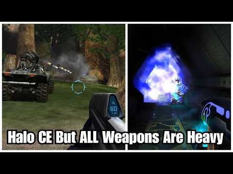 Halo CE But ALL Weapons Have HEAVY Ammo