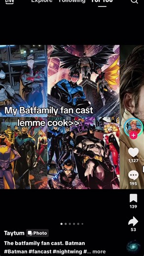 Discover Jason Todd as Red Hood in Batfamily Fan Cast