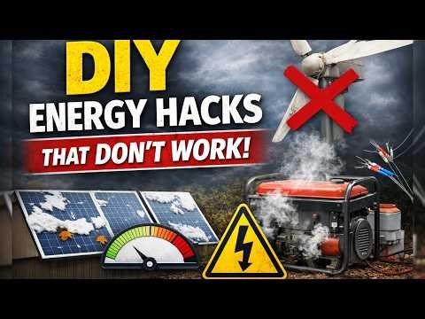Common DIY Energy Hacks That Don’t Work