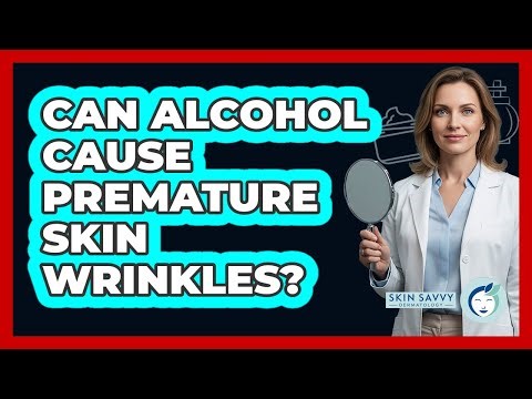 Can Alcohol Cause Premature Skin Wrinkles?