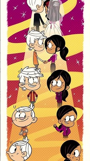 Ronnie Anne and Lincoln over the years #the loud house #the casagrandes