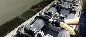 Industrial vacuum cleaners, metalworking and engineering industry