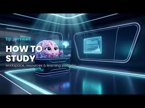 How to Study on tip.services | Workspace, Exercises, Portfolio & Quiz