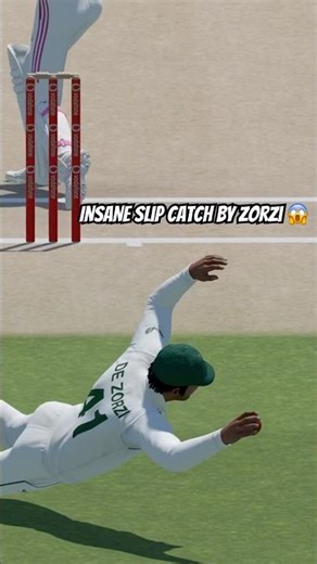 What a Catch! Zorzi’s Unreal Slip Catch 🔥 #cricket #ipl #shorts