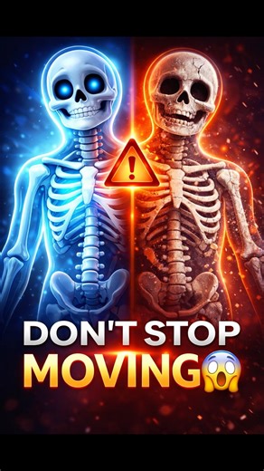 What if you stopped moving your body?😳