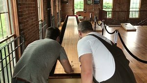 67 reactions | And the table has been officially launched and ready to play...taproom opens at 4pm tomorrow. Shuffleboard for days... | Newburgh Brewing Company | Facebook