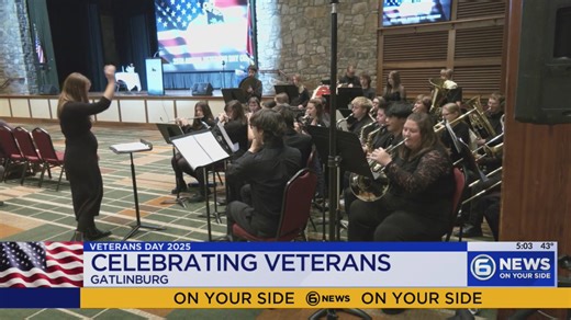 Celebrating veterans in Gatlinburg