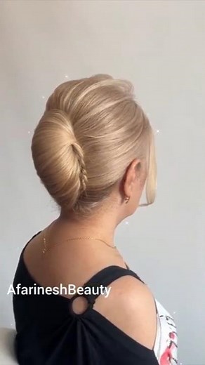 How to Style a Glamorous French Roll Like a Pro 💖