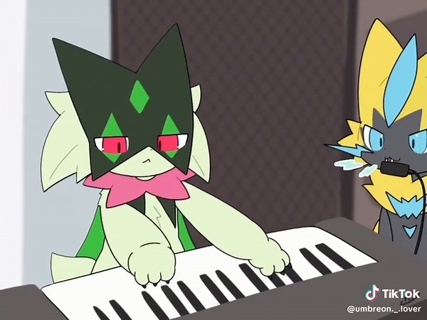 #parati #fyp #cute #meowscarada #zeraora #piano