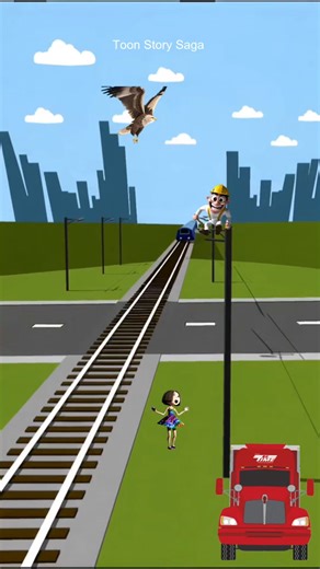 Metro Train Cartoon | Train Video | Train Cartoon | Cartoon Video | City Metro