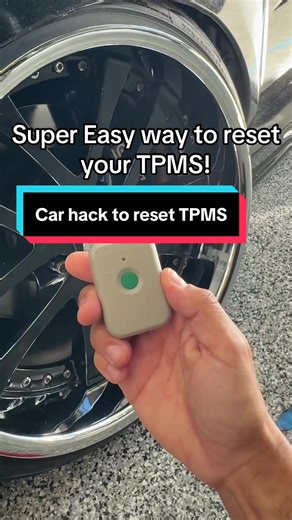 Easy Car Hack to Reset Your TPMS