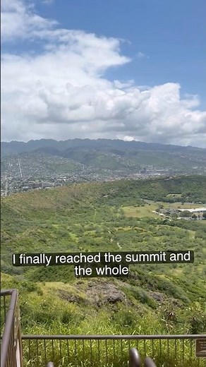 Hiking Diamond Head: Once in My Lifetime #diamondhead #honolulu #hawali #breathtakingviews #travel