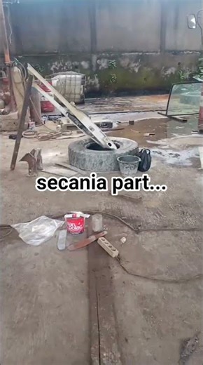 perbaikan pintu cabin secania