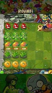 PvZ2 - 5 Plants max lv vs Nutcracker Garg #Shorts #pvz #pvz2 #pvz2gameplay #pvzmod