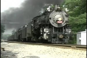 5.4K views · 365 reactions | With extra flags flying, here is Frisco 1522 and N&W 611 doubling an excursion. From "Atlanta Steam Celebration". One of 100 DVDs on sale for $9.95: https://railfandepot.com/pentrex100/ | Railfan Depot | Facebook