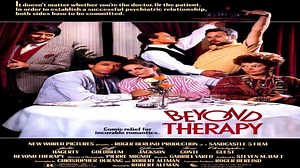 ASA 🎥📽🎬 Beyond Therapy (1987) a film directed by Robert Altman with Glenda Jackson, Julie Hagerty, Jeff Goldblum, Tom Conti, Geneviève Page