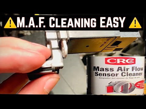 P1101 Chevy Malibu 2016-2020 Mass Air Flow Cleaning (MAF) How to