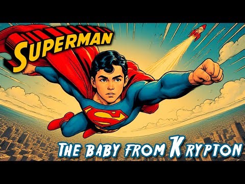 🦸‍♂️ Superman | The Story Begins on Radio ! The baby from Kry | Old time radio shows 🎙️