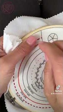 Embroidery Split Stitch Tutorial