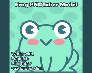 Frog PNGTuber Model by SarahJK