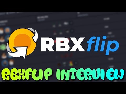 Interviewing The FOUNDER Of RBXFlip!