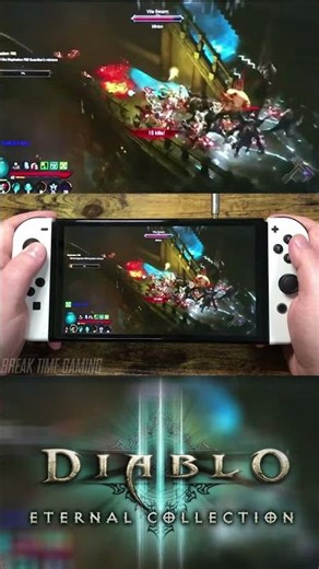 Diablo 3 Eternal Collection Nintendo Switch OLED Gameplay