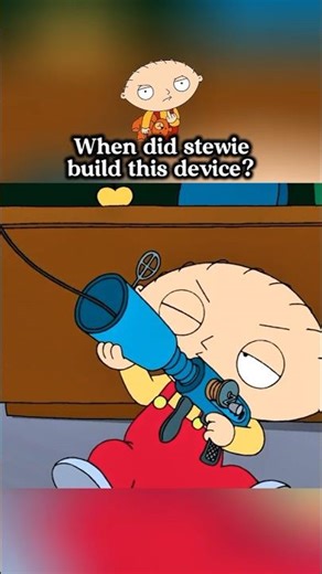 When did stewie build this device?