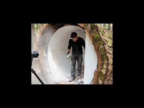 Building an Entire Treehouse Using ONLY Logs