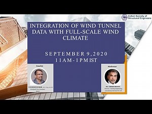 Integration of Wind Tunnel Data with Full-Scale Wind Climate by K SURESH KUMAR