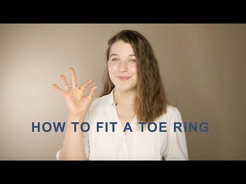 How To Fit A Toe Ring