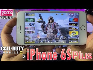 Call of Duty: MOBILE Gameplay on iPhone 6S Plus in 2022? | (MAX GRAPHICS? PLAYABLE?) [Handcam]