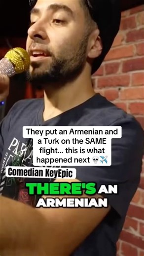 Armenian & a Turk on the Same Plane… This Joke Shocked Everyone 😂✈️