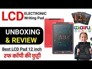 12 inch LCD writing Board | Magic slate |digital Notepad writing Board | LCD written pad reviews