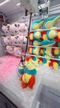 Pokémon Claw Machine CHALLENGE! #shorts #pokemon #clawmachine