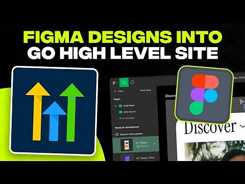 Figma Designs Into GoHighLevel Websites (Tutorial)