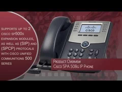 Cisco SPA 508G IP Phone Overview