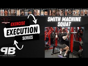 Smith Machine Squat with Heel Wedge | Exercise Execution Explained