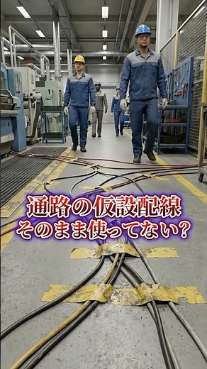 見えない損傷が、感電を起こす #電気工事 #電気設備工事 #製造業 #安全教育