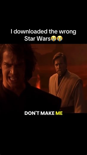 Chewy Baccah on Instagram: "We tried to watch the Obi-Wan vs. Anakin fight on Mustafar… But someone downloaded the wrong version, and it’s one of the most unhinged scenes I’ve ever seen. There’s drama. There’s betrayal. There’s yelling. But somehow… there’s also slow dancing, unexpected wardrobe changes, and Anakin saying things George Lucas definitely didn’t write. This isn’t the high ground — this is Star Wars: Multiverse of Madness Edition. Tag a friend who’s not ready for this version of the