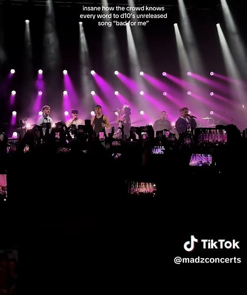 Concert Crowd Roars Over Music