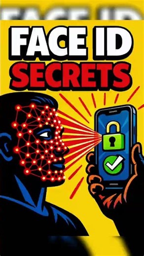 The Hidden Tech Behind Face ID #shorts #ai #chatgpt #explore #youtubeshorts #technology #science