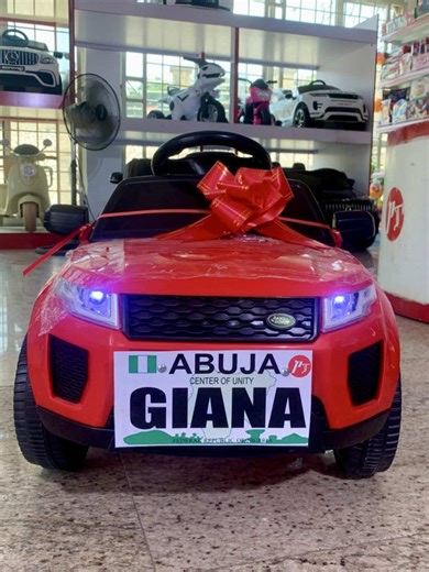 GIANA Got A Small Range Rover . Price-N215,000 Age 1-3yrs 🏠LAGOS OFFICE- 12 Wole Ariyo Lekki Phase1 ☎️Lagos line call/WhatsApp 0810608162 🏠ABUJA OFFICE- -Discovery mall 215 Konoko Close,Adetokunbo Ademola crescent,wuse 11 On google map -search “PERSONAL-TRANSPORT ABUJA “ to lead you to us🙏 ☎️Abuja line-call/WhatsApp-07060970942 🏠 IBADAN OFFICE- 30 Magazine Road Jericho Ibadan. ☎️ Ibadan Line-09076019045